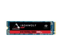 Seagate Ironwolf 510 240 GB NAS SSD Drive a stato solido interno - M.2 PCIE per rete Multibay RAID System Attaccata Recupero dei dati a 3 anni (ZP240