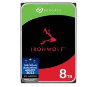 Seagate IronWolf 8 TB interne Festplatte NAS HDD, 3.5 Zoll, 5400 U/Min, 256 MB C