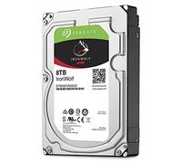 Seagate Ironwolf da 8 TB HDD hard disk interno, SATA, 6 Gbit/s, CMR 3.5" 7200 giri/min, Cache da 256 MB, NAS con Sistema RAID, Imballaggio Senza Frustrazioni T8000VN002