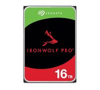 Seagate IronWolf Pro 16TB, Enterprise interna HDD NAS, per RAID NAS, CMR, 3,5-inch, SATA, 6Gb/s, 7200 RPM, 256 MB cache, FFP, Data Rescue Service (ST16000NTZ01)