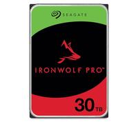 Seagate IronWolf Pro 30TB, NAS Hard Disk interni, 3.5", 7200 U/Min, CMR, 512 MB Cache, SATA 6 GB/S, Data Rescue Service (ST30000NT011)