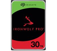 Seagate IronWolf Pro 30TB, NAS Hard Disk interni, 3.5", 7200 U/Min, CMR, 512 MB Cache, SATA 6 GB/S, Data Rescue Service (ST30000NT011)