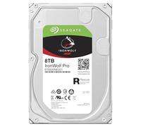 Seagate IronWolf Pro, 8TB, Hard Disk SATA da 6GBit/s, HDD, CMR 3,5" 7.200 RPM, Cache da 256 MB per NAS con Sistema RAID, 3 anni Rescue Services (ST8000NE001)