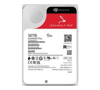 Seagate IronWolf Pro 30TB, NAS Hard Disk interni, 3.5", 7200 U/Min, CMR, 512 MB Cache, SATA 6 GB/S, Data Rescue Service (ST30000NT011)