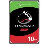 Seagate IronWolf ST10000VN0008 - Disco rigido interno NAS CMR 3,5" SATA 6Gb/s 7200 RPM 256MB per RAID Network Attached Storage, con Rescue Service (ST10000VN0008)