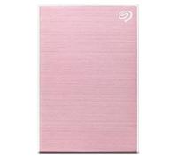 Seagate One Touch STKY2000405 disco rigido esterno 2 TB 2.5 USB tipo-C 3.2 Gen 1 [3.1 Gen 1] Rose Gold, Bianco (ONE TOUCH HDD 2