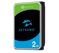 Seagate SkyHawk, 2 TB, Hard Disk Interno per Applicazioni di Sorveglianza, Unità SATA 6 GBit/s, 3.5", Cache 64 MB per Sistemi con Videocamere DVR e NVR, 3 Anni di Servizi Rescue (ST2000VX008)