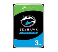 Seagate SkyHawk, 3 TB, Hard Disk Interno per Applicazioni di Sorveglianza, Unità SATA 6 GBit/s, 3.5", Cache 64 MB per Sistemi con Videocamere DVR e NVR, 3 Anni di Servizi Rescue (ST3000VX009)
