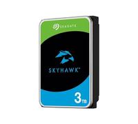 Seagate SkyHawk, 3TB, Hard Disk Interno per Applicazioni Video, Unità SATA 6GBit/s, 3.5", Cache 256 MB, 3 Anni servizi Rescue in-house (ST3000VX015)