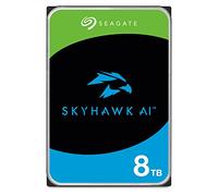 Seagate SkyHawk AI, 8 TB, Hard Disk Interno, Applicazioni Di Sorveglianza, SATA da 6 GBit/s, 3,5", cache da 256 MB, 3 anni Servizi Rescue (ST8000VE0004)