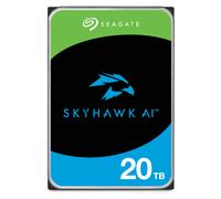 Seagate SkyHawk AI disco rigido interno 20 TB 7200 Giri/min 256 MB 3.5 Serial ATA III (SKYHAWK AI 20TB 5YRS WARRANTY - 3.5IN 6G