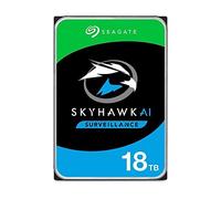 Seagate SkyHawk AI ST18000VE002 - Disco rigido interno da 18 TB, 3,5", SATA 6 Gb/s, buffer: 256 MB, con 3 anni Rescue Data Recovery