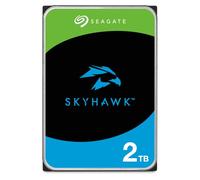 Seagate SkyHawk ST2000VX015 - HDD da 3,5" da 2 TB, SATA 6 Gb/s, Cache da 256 MB, Sistema di Telecamere di Sicurezza DVR/NVR