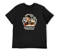 Seagleo2 Herrens Newt Maze Runner The Scorch Trialss Character Thomas Brodie-Sangster Men's Shirt Tee Black M