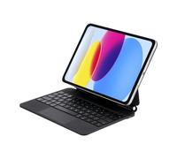 Seagtigau QWERTZ-Deutsches Magic Keyboard Custodia per iPad 10a generazione 2022 10,9" e iPad 11. A16 2025, custodia per tastiera magnetica con trackpad Multi-Touch, retroilluminazione, leggera