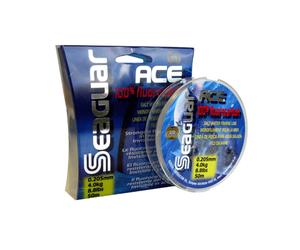 SEAGUAR ACE - BOBINA DA (MT): 50, COLORE: NEUTRO, DIAMETRO (MM): 0.165, CARICO (KG): 2.5
