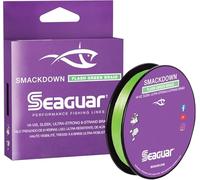 Seaguar Smackdown 65SDFG300 - Lenza da pesca intrecciata ad alta visibilità, 29,5 kg, resistenza alla rottura, 274,4 m, verde acceso