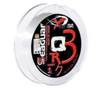 Seaguar YUKI QR3 - Lenza da pesca al fluorocarbon, 100% invisibile, 100 m, diametro: 0,33 mm