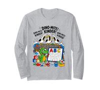 Seagull Dino Mite Kinder Dinosaur Back to School Student Kid Maglia a Manica