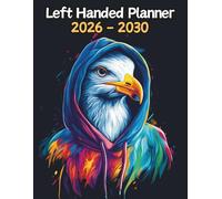 Seagull Left Handed Planner: 5 Year Monthly | Large 60 Month Calendar | Gift For People Who Love Avian Animals, Bird Lovers | Ideal for Professionals, ... and Busy Individuals | 8.5 x 11 Inches | v1