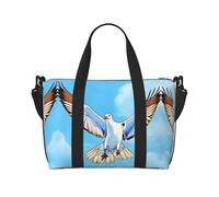 Seagulls in flight - Borsa da viaggio da donna, a tracolla, casual, con cerniera, adatta per lavoro, viaggi, fitness, viaggi