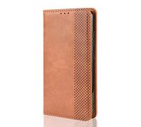 SEAHAI Cover Custodia Folio in Pelle per OnePlus 12 5G, Premium PU/TPU Portafoglio Case con Slot per Schede, Magnetica Adsorbimento Automatico Flip Cover, Marrone