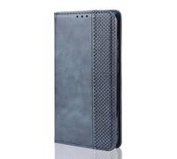 SEAHAI Cover Custodia Folio in Pelle per OPPO A5M / OPPO A5 5G/4G, Premium PU/TPU Portafoglio Case con Slot per Schede, Magnetica Adsorbimento Automatico Flip Cover - Blu