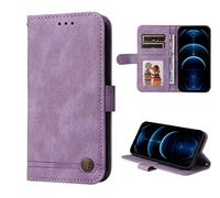 SEAHAI Cover per Honor 200 5G, Ultra Sottile Custodia Premium PU Pelle Portafoglio Kickstand Slot per Schede [RFID Blocking] TPU Antiurto Flip Cover Libro - Porpora