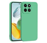 SEAHAI Cover per HONOR X7c / HONOR 200 Smart 5G, Ultra Sottile Morbida Silicone Gel Custodia con Design di Protezione Fotocamera Addensato, Elegante Antiurto TPU Bumper Case - Verde