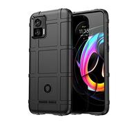 SEAHAI Cover per Motorola Edge 30 Neo/Edge 30 Lite, Militare Custodia Protettiva con Tutto Il Corpo, Case Cover Antiurto Anti-Caduta con Fodera in Microfibra - Nero