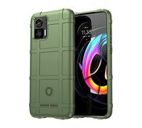 SEAHAI Cover per Motorola Edge 30 Neo/Edge 30 Lite, Militare Custodia Protettiva con Tutto Il Corpo, Case Cover Antiurto Anti-Caduta con Fodera in Microfibra - Verde