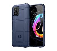 SEAHAI Cover per Motorola Edge 30 Neo/Edge 30 Lite, Militare Custodia Protettiva con Tutto Il Corpo, Case Cover Antiurto Anti-Caduta con Fodera in Microfibra - Blu