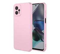 SEAHAI Cover per Motorola Moto G13 / Moto G23, Custodia Ultra Sottile in Silicone Liquido Gel Morbida con Design Dell'airbag Antiurto, Elegante Matte TPU Bumper Case Cover - Rosa