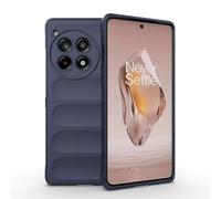 SEAHAI Cover per OnePlus 12R 5G, [Design dell'airbag] Robusto Custodia Sottile Protettiva, Silicone Morbido + TPU Bumper Case Antiurto Anti-Caduta Cover, Blu Scuro