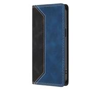SEAHAI Cover per OPPO A5 Pro 5G/4G, Flip Custodia in Pelle PU Premium Portafoglio Antiurto Case con Funzione Stand/Slot per Schede/Blocco RFID/Magnetica - Blu scuro