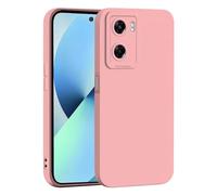 SEAHAI Cover per Oppo A57s / Oppo A57 4G, Ultra Sottile Morbida Silicone Gel Custodia con Design di Protezione Fotocamera Addensato, Elegante Antiurto TPU Bumper Case - Rosa