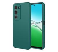 SEAHAI Cover per OPPO A5M / OPPO A5 5G/4G, Custodia Ultra Sottile in Silicone Liquido Gel Morbida con Design Dell'airbag Antiurto, Elegante Matte TPU Bumper Case Cover - Verde scuro