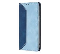 SEAHAI Cover per OPPO A5M / OPPO A5 5G/4G, Flip Custodia in Pelle PU Premium Portafoglio Antiurto Case con Funzione Stand/Slot per Schede/Blocco RFID/Magnetica - Azzurro