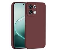 SEAHAI Cover per OPPO A6 Pro 5G/4G, Ultra Sottile Morbida Silicone Gel Custodia con Design di Protezione Fotocamera Addensato, Elegante Antiurto TPU Bumper Case - Vino rosso
