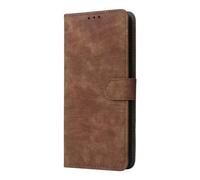 SEAHAI Cover per Oukitel C58 Pro/Oukitel C58, Ultra Sottile Custodia Premium Pelle Portafoglio Kickstand Slot per Schede [Protezione RFID] PU/TPU Antiurto Flip Cover Case - Marrone