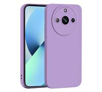 SEAHAI Cover per Realme 11 PRO 5G / Realme 11 PRO+ Plus 5G, Ultra Sottile Morbida Silicone Gel Custodia con Design di Protezione Fotocamera Addensato, Elegante Antiurto TPU Bumper Case - Viola