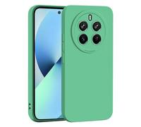 SEAHAI Cover per Realme 12 4G / Realme 12+ Plus 5G, Ultra Sottile Morbida Silicone Gel Custodia con Design di Protezione Fotocamera Addensato, Elegante Antiurto TPU Bumper Case - Verde