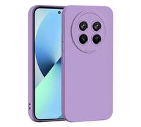 SEAHAI Cover per Realme 12 5G / Realme 12X 5G, Ultra Sottile Morbida Silicone Gel Custodia con Design di Protezione Fotocamera Addensato, Elegante Antiurto TPU Bumper Case - Viola