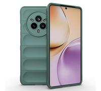 SEAHAI Cover per Realme 14 Pro 5G, [Design dell'airbag] Robusto Custodia Sottile Protettiva, Silicone Morbido + TPU Bumper Case Antiurto Anti-caduta Cover - Verde