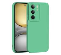SEAHAI Cover per Realme 14X 5G / Realme C75 4G, Ultra Sottile Morbida Silicone Gel Custodia con Design di Protezione Fotocamera Addensato, Elegante Antiurto TPU Bumper Case - Verde