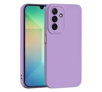 SEAHAI Cover per Samsung Galaxy A17 5G/4G, Ultra Sottile Morbida Silicone Gel Custodia con Design di Protezione Fotocamera Addensato, Elegante Antiurto TPU Bumper Case - Viola