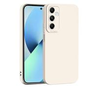 SEAHAI Cover per Samsung Galaxy A35 5G, Ultra Sottile Morbida Silicone Gel Custodia con Design di Protezione Fotocamera Addensato, Elegante Antiurto TPU Bumper Case - Bianco