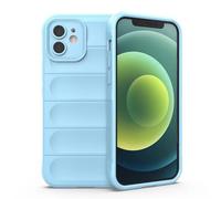 SEAHAI Cover per Vivo V70 FE, [Design dell'airbag] Robusto Custodia Sottile Protettiva, Silicone Morbido + TPU Bumper Case Antiurto Anti-caduta Cover - Azzurro