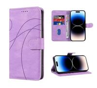 SEAHAI Cover per Vivo X200 FE 5G, Custodia Pelle Flip Portafoglio con Kickstand/Slot per Schede/Protezione RFID, Premium PU/TPU Antiurto Magnetica Libro Case - porpora