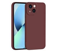 SEAHAI Cover per Xiaomi Redmi A7 Pro, Ultra Sottile Morbida Silicone Gel Custodia con Design di Protezione Fotocamera Addensato, Elegante Antiurto TPU Bumper Case - Vino rosso